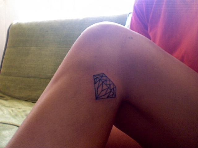 Small Diamond Tattoo