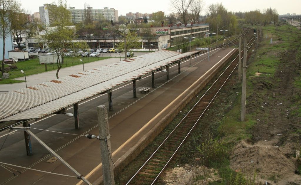 Warszawa Moim Oczkiem STACJA KOLEJOWA WARSZAWA TORUŃSKA