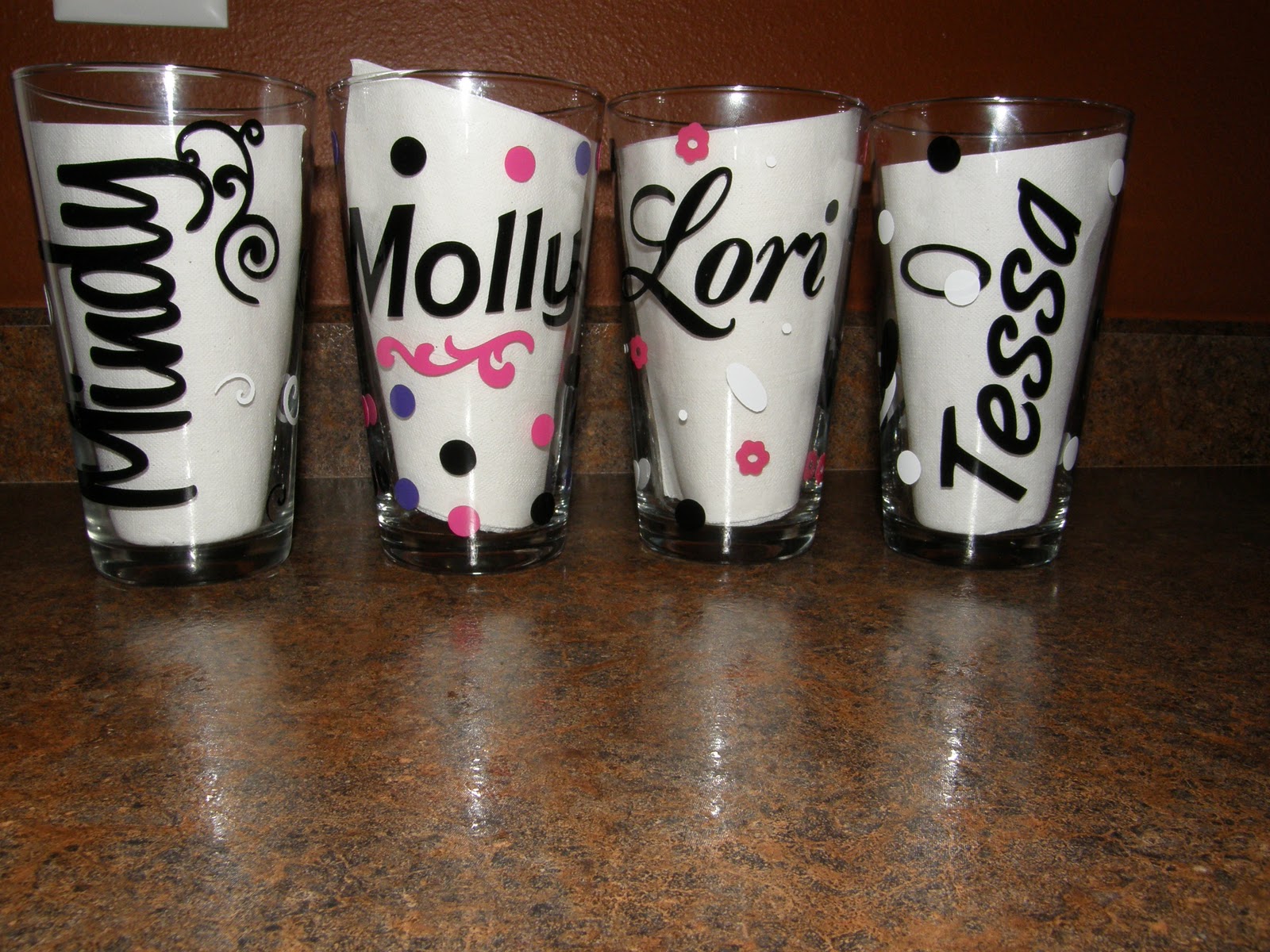 Michelle's Adventures with Digital Creations Pint Glasses