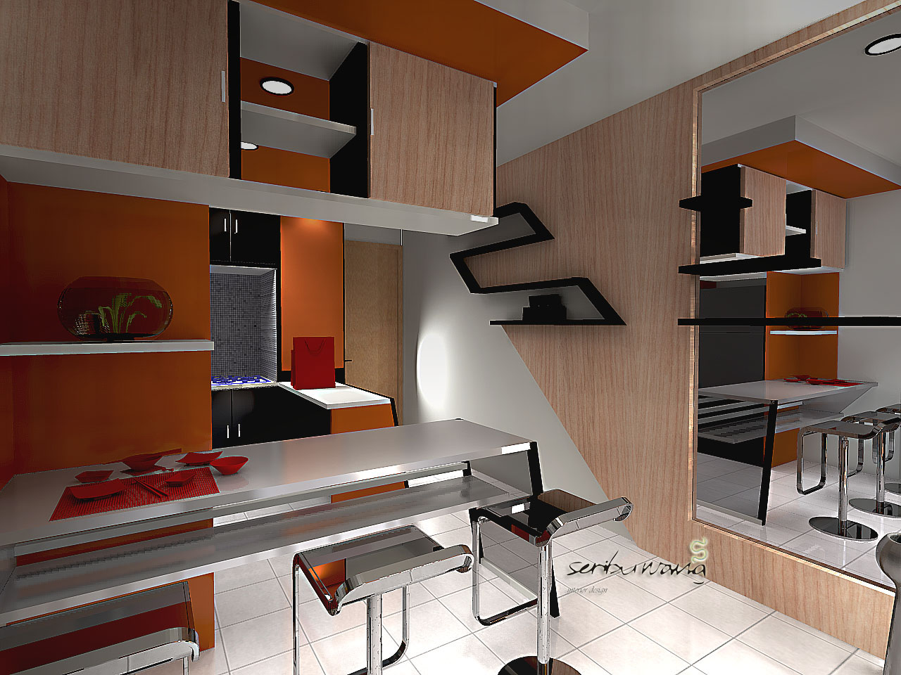 seribu ruang: Apartment Tipe 36, Jakarta