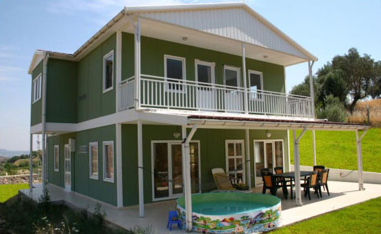 iki katlı prefabrik ev modelleri,2011