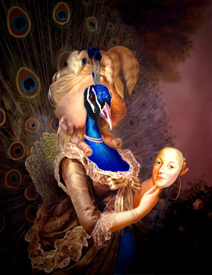 Portrait à la Rose d'Elisabeth Vigée Lebrun - Page 5 Conceptual+Portrait+of+Marie+Antoinette
