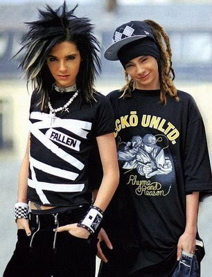 Bill Kaulitz's Cool Emo Hairstyles For Emo Boys