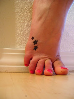 foot star tattoo