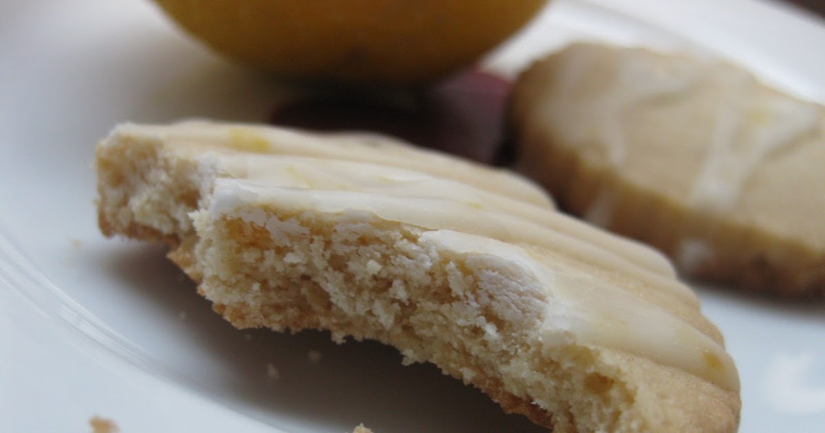 Sunday Treats Lemon Glazed Ginger Sugar Cookies
