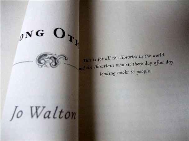 Among Others Dedication