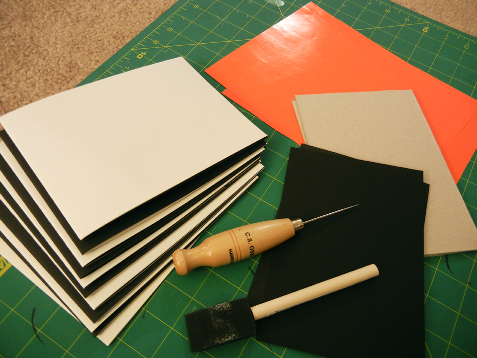 Kate's Creative Saga Process Exposed Spine Bookbinding