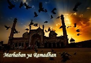 Marhaban Ya Ramadhan - Selamat menunaikan ibadah puasa - khamardos blog