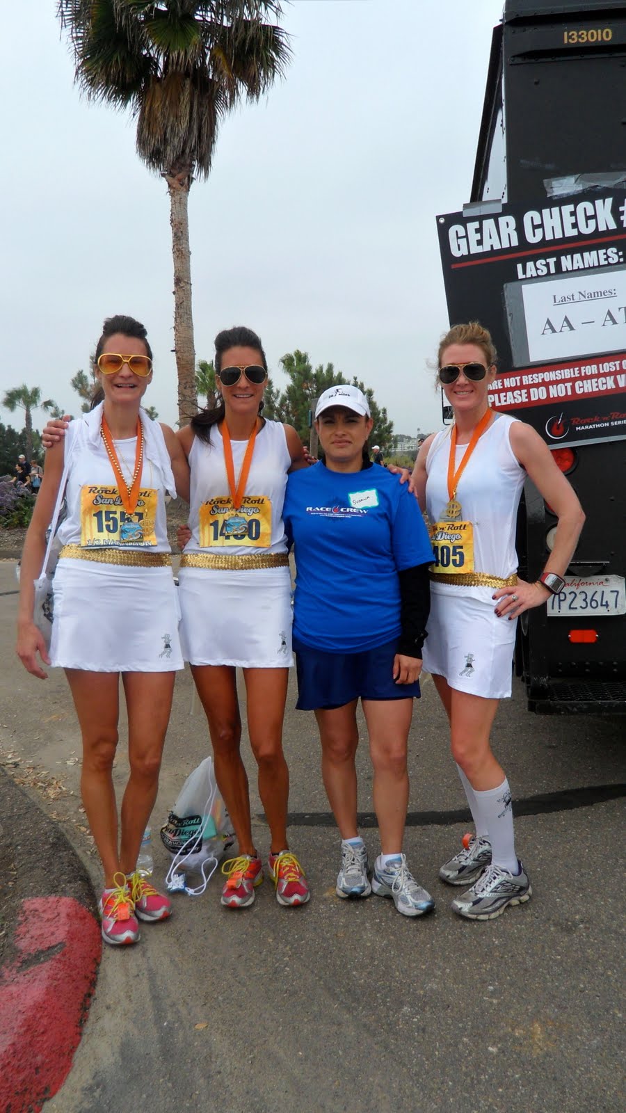 Running Skirts Rock 'n' Roll Marathon San Diego Running Skirts elvis team