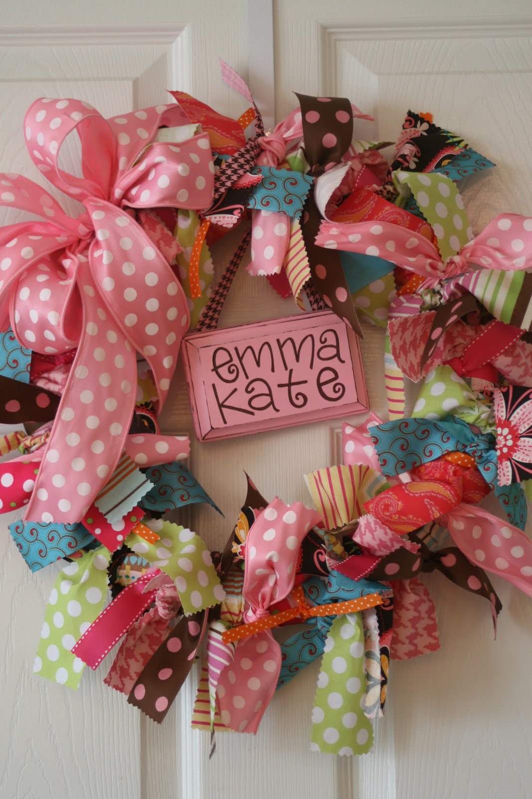 Hospital door birth announcements