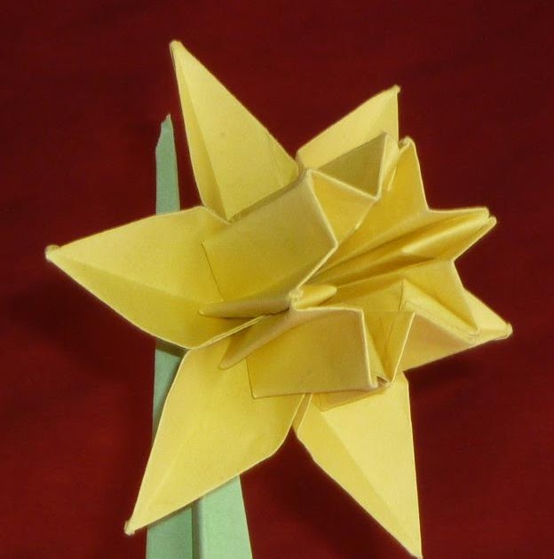 F. ZIEGLER Origami à Nancy et autres billevesées Jonquille de Ted