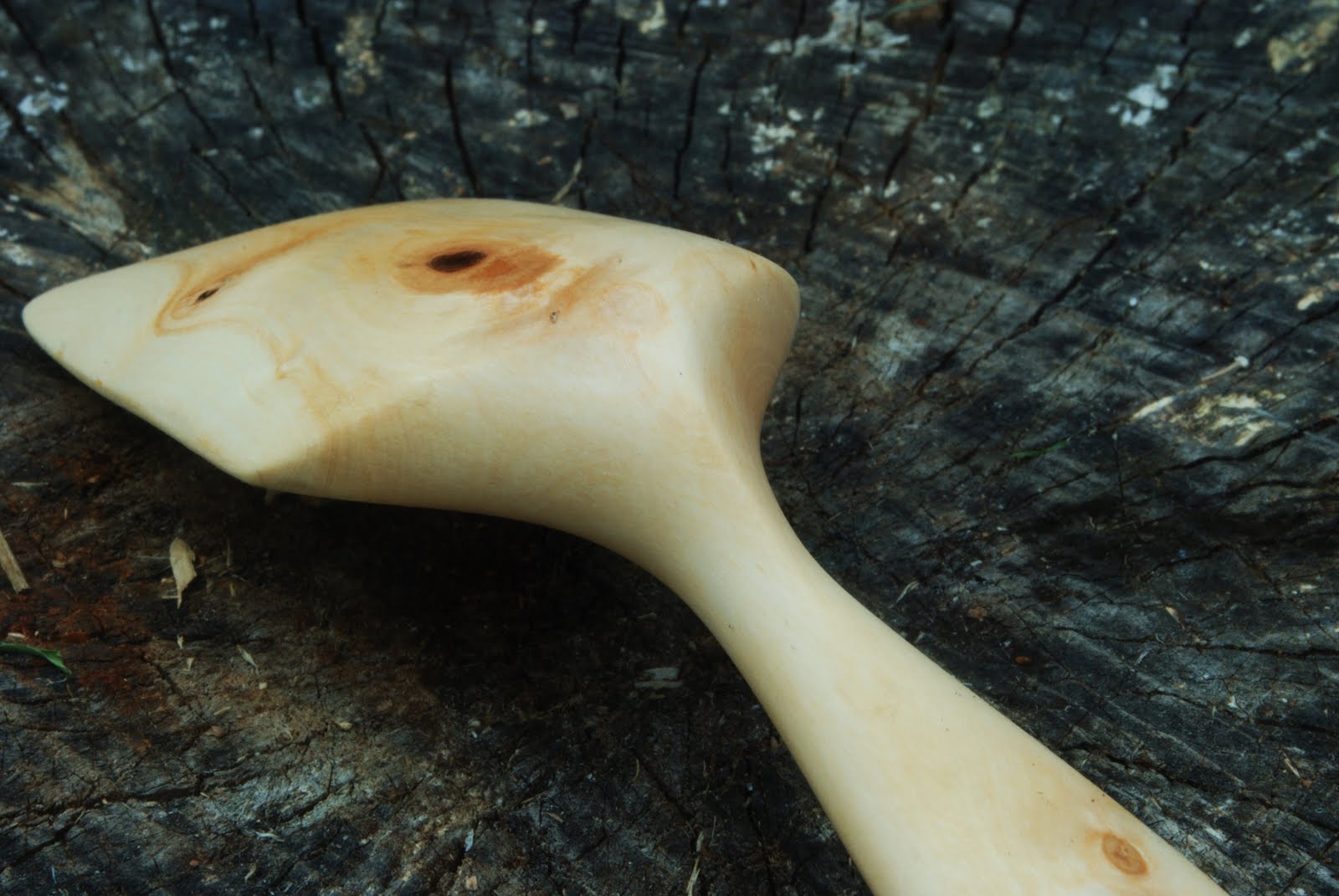 carving green wood