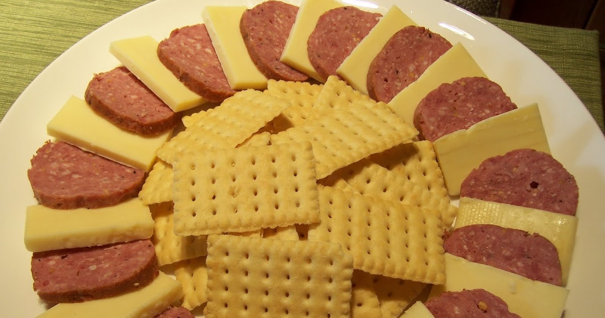 Kellie's Kitchen Sausage & Cheese Platter