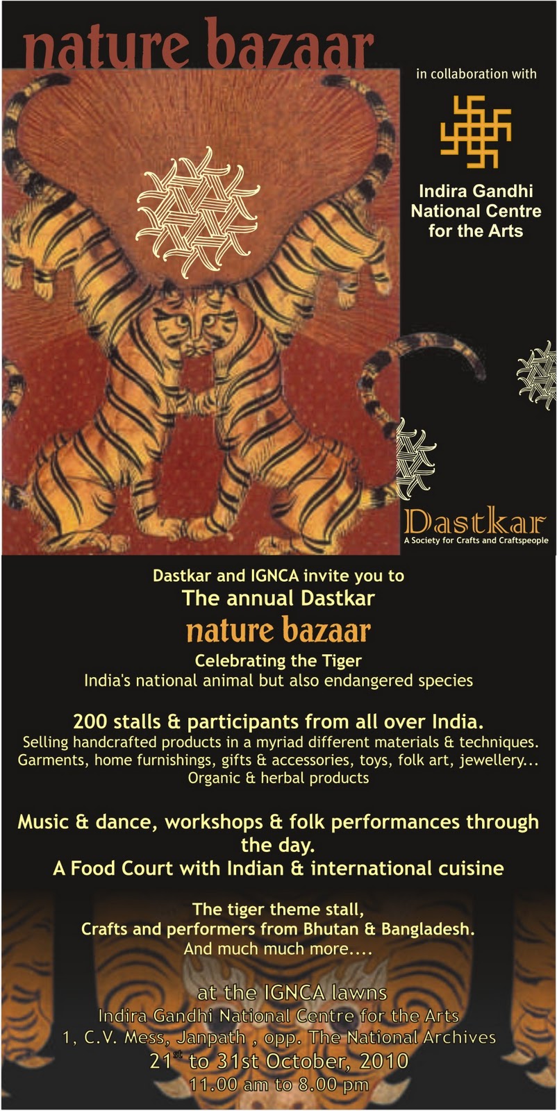 and another dastakar nature bazaar in delhi!