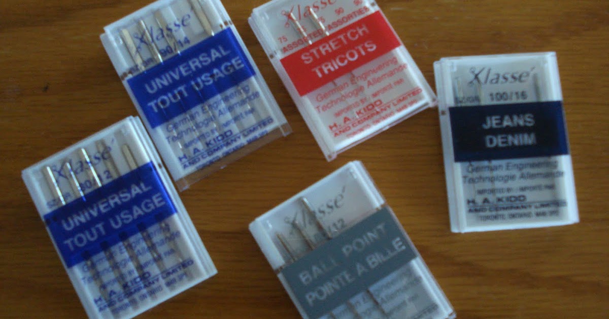 Diana's Sewing Lessons What Size Sewing Machine Needles Should I Use?