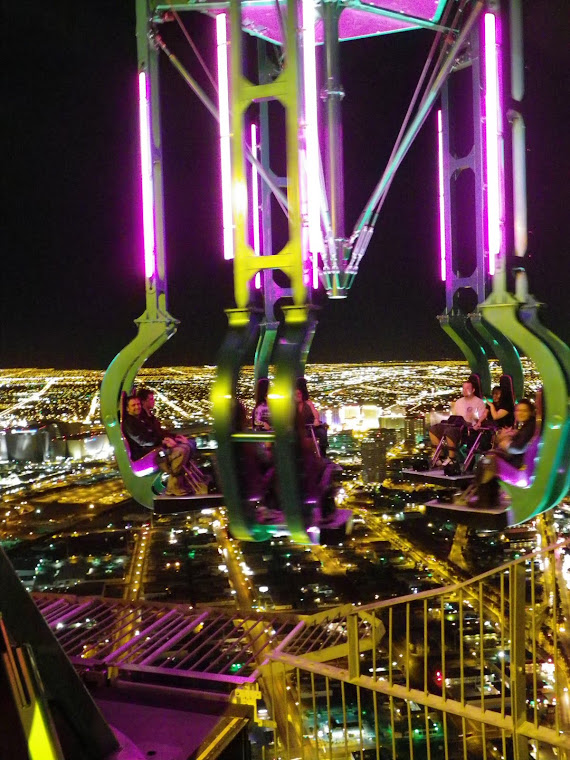 Dans une attraction à plus de 300 mètres du sol, Stratosphere Tower - Las Vegas - Nevada