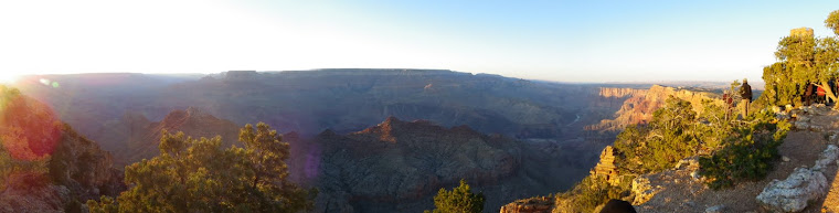 Coucher du soleil sur le Grand Canyon - Arizona