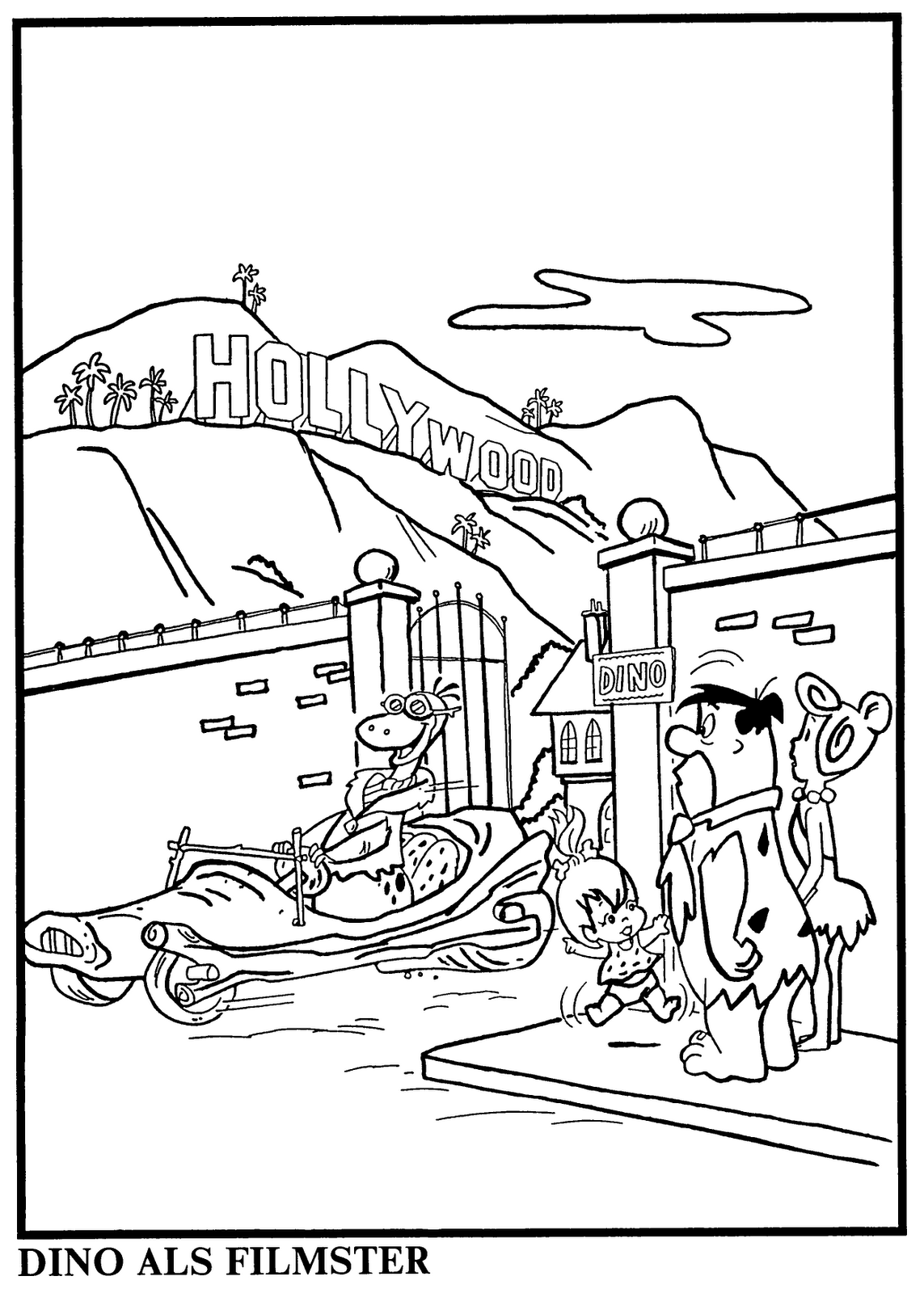 Hanna Barbera World: Os Flintstones - Coloring Book