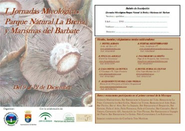 I Jornadas Micológicas del Parque Natural de la Breña Barbate