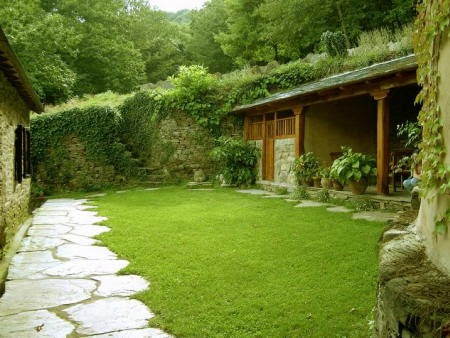 Fotos de Casas. Imágenes Casas y Fachadas: Fotos de Jardines de Casas