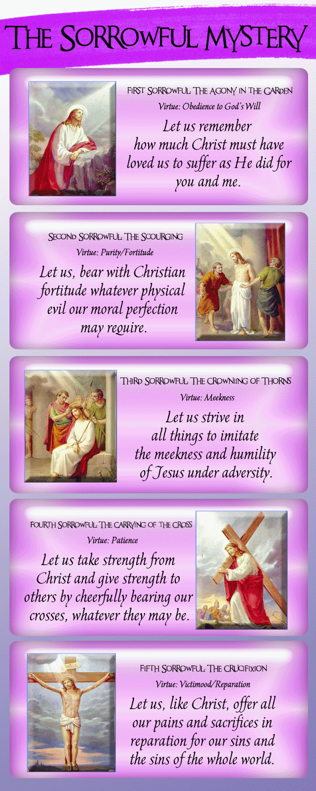 Rosary For The World-Love & Humility, The Luminous Mysteries