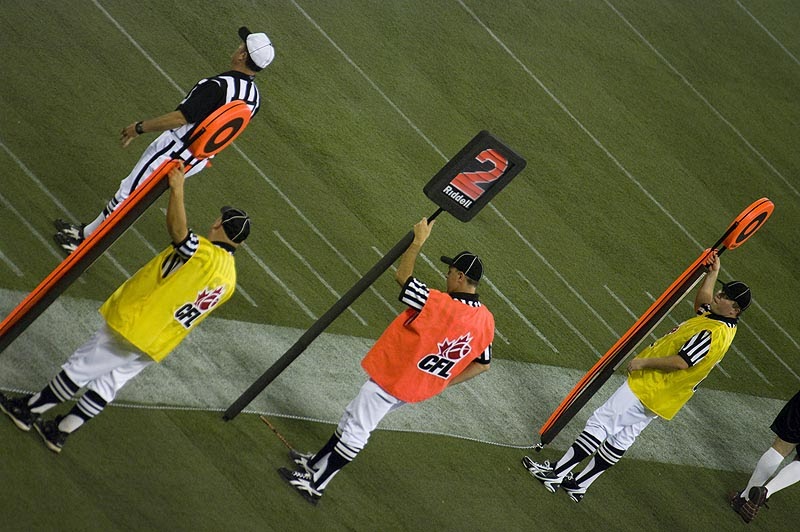 Amerikai Football Chain crew