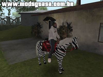 Zebra em SA para GTA San Andreas