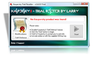 trial reset Kaspersky Trial Resetter v1.6.0.0   Final