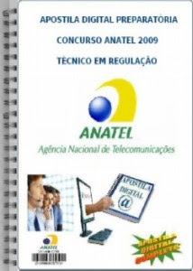 anatel 214x300 Apostila Digital Preparatória   Concurso Anatel 2009   Técnico em Regulação