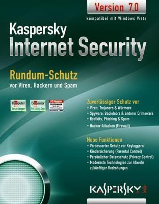 Kaspersky Internet Security 7box Kaspersky Internet Security 7.0   Até 2011
