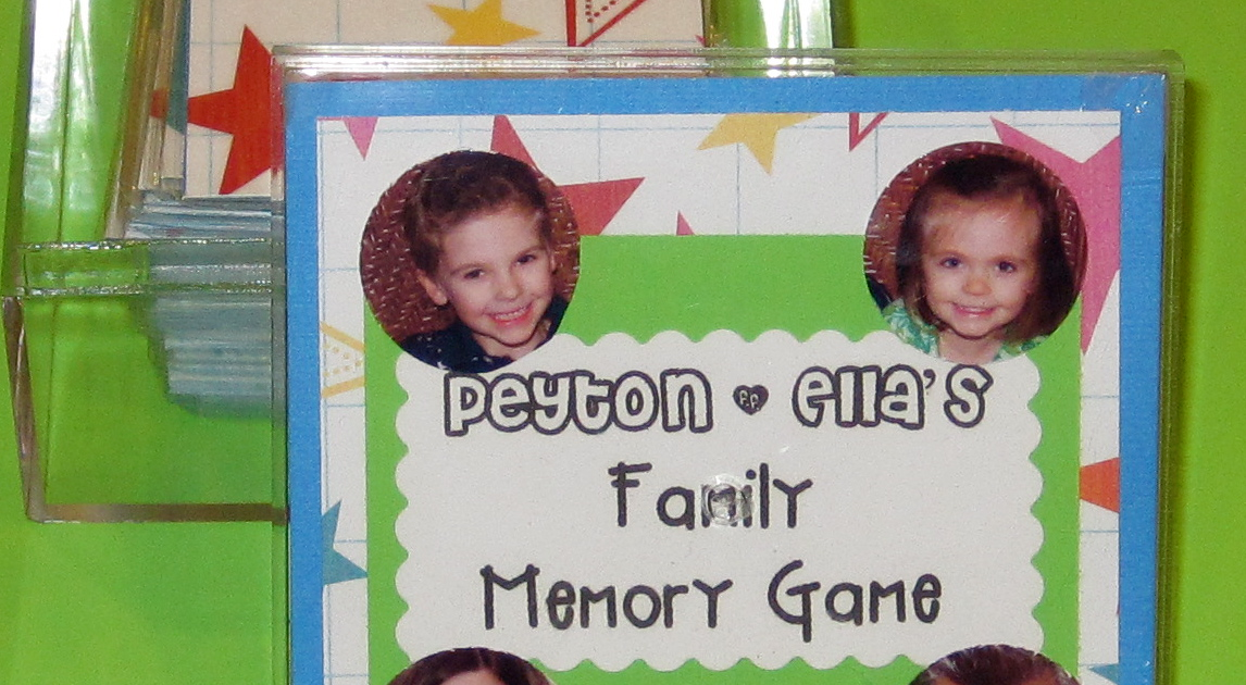 SmartBottom Enterprises Family Memory Game