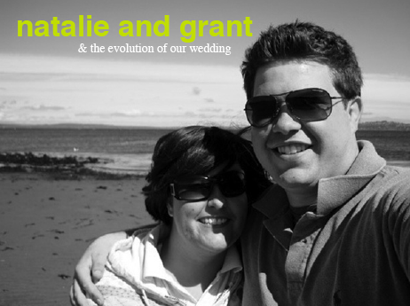 Natalie and Grant's Wedding Updates