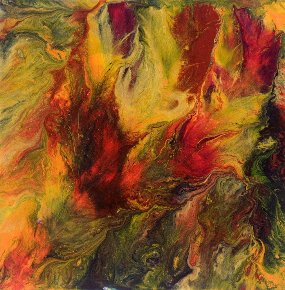 Color Light Movement by Brad Rickerby: Contemporary Abstract