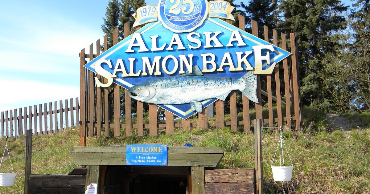 Traveling Through Alaska Salmon Bake