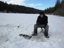 Ice Fishing at Camp lake