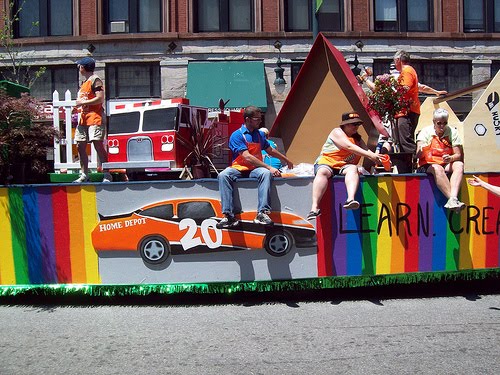 ... booth present at the gay pride parade advertise a gay sex website). ... booth present at the gay pride parade advertise a gay sex website).