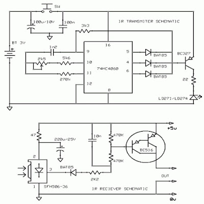 uhf crystal audio transmiter circuit