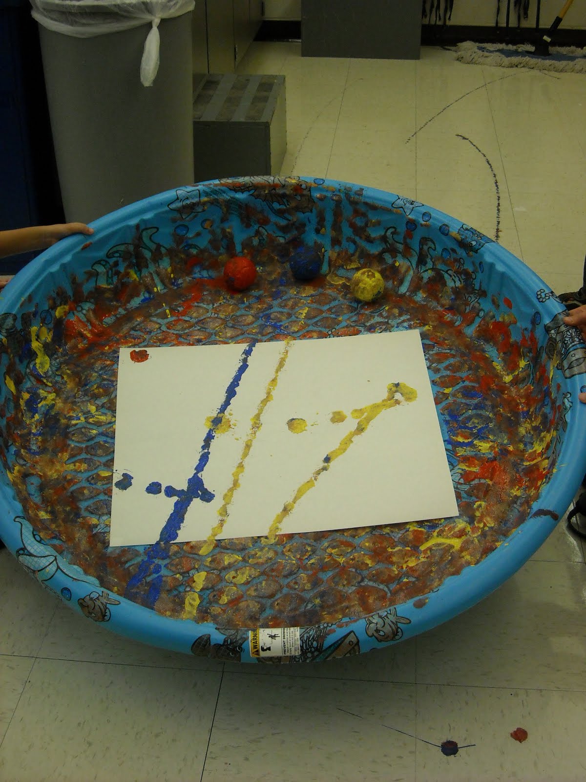 One Crayola Short Jackson Pollock