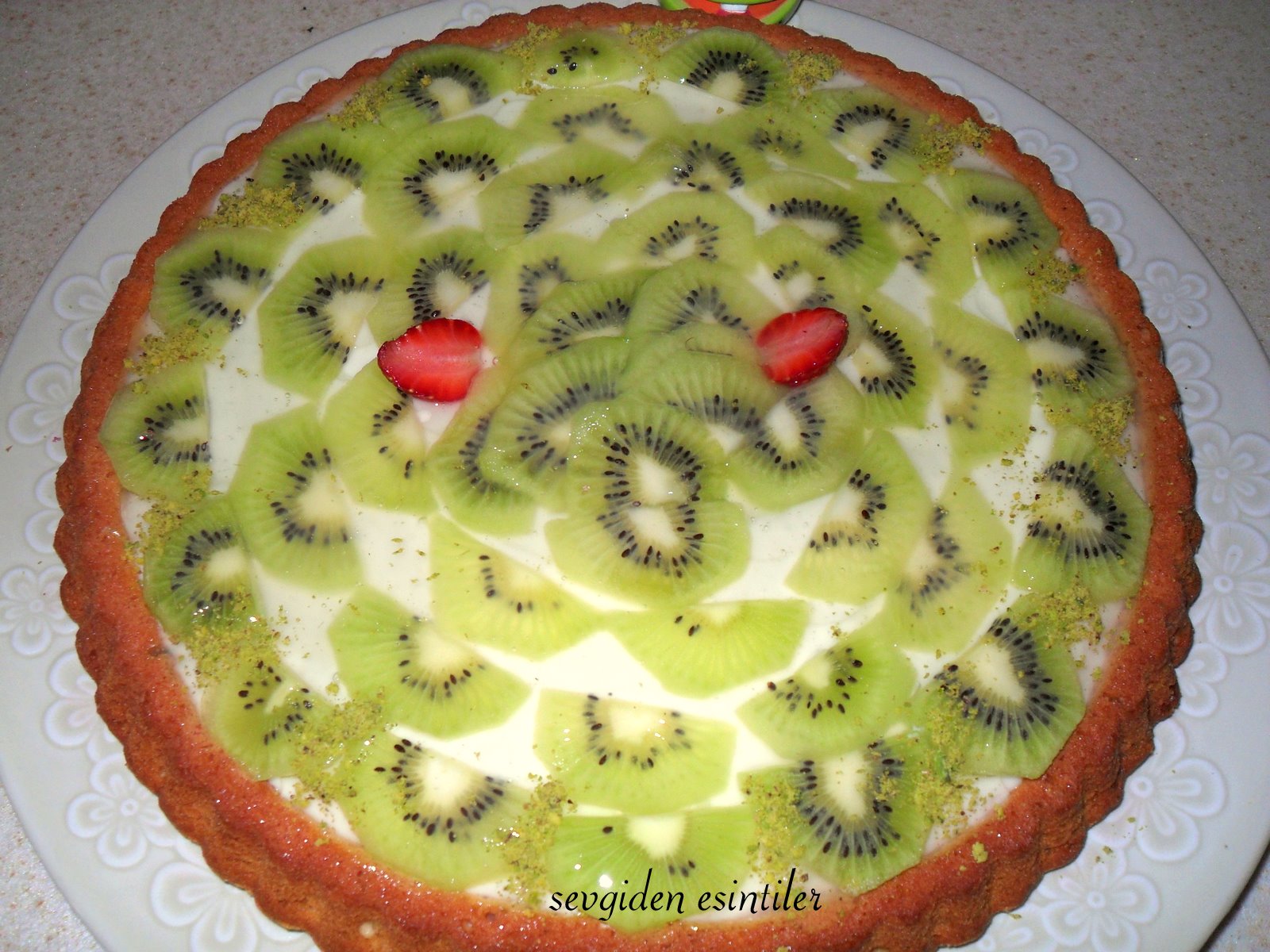 Sevgiden Esintiler Kivili Kek Tart&hellip;