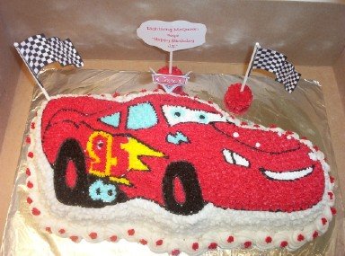 Cars Birthday Cake