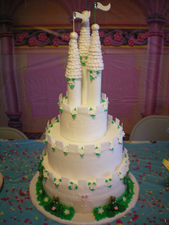 Molly's 3rd. Birthday Princess cake