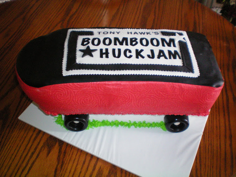 Dylan Thibodeaux's Scateboard Cake
