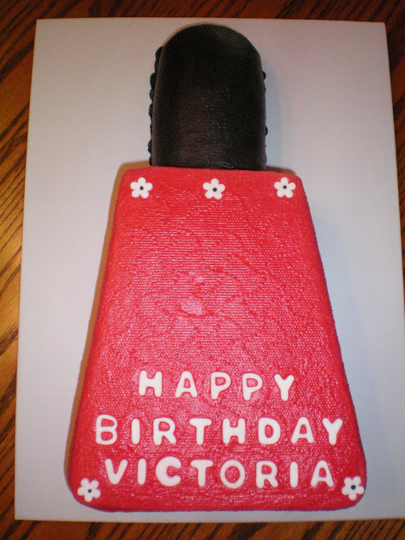 Red Fingernail Polish Cake for Spa Party