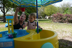 Water play with Daddy