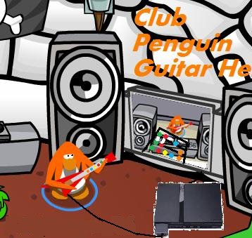 Guitar Hero Penguin Version!!