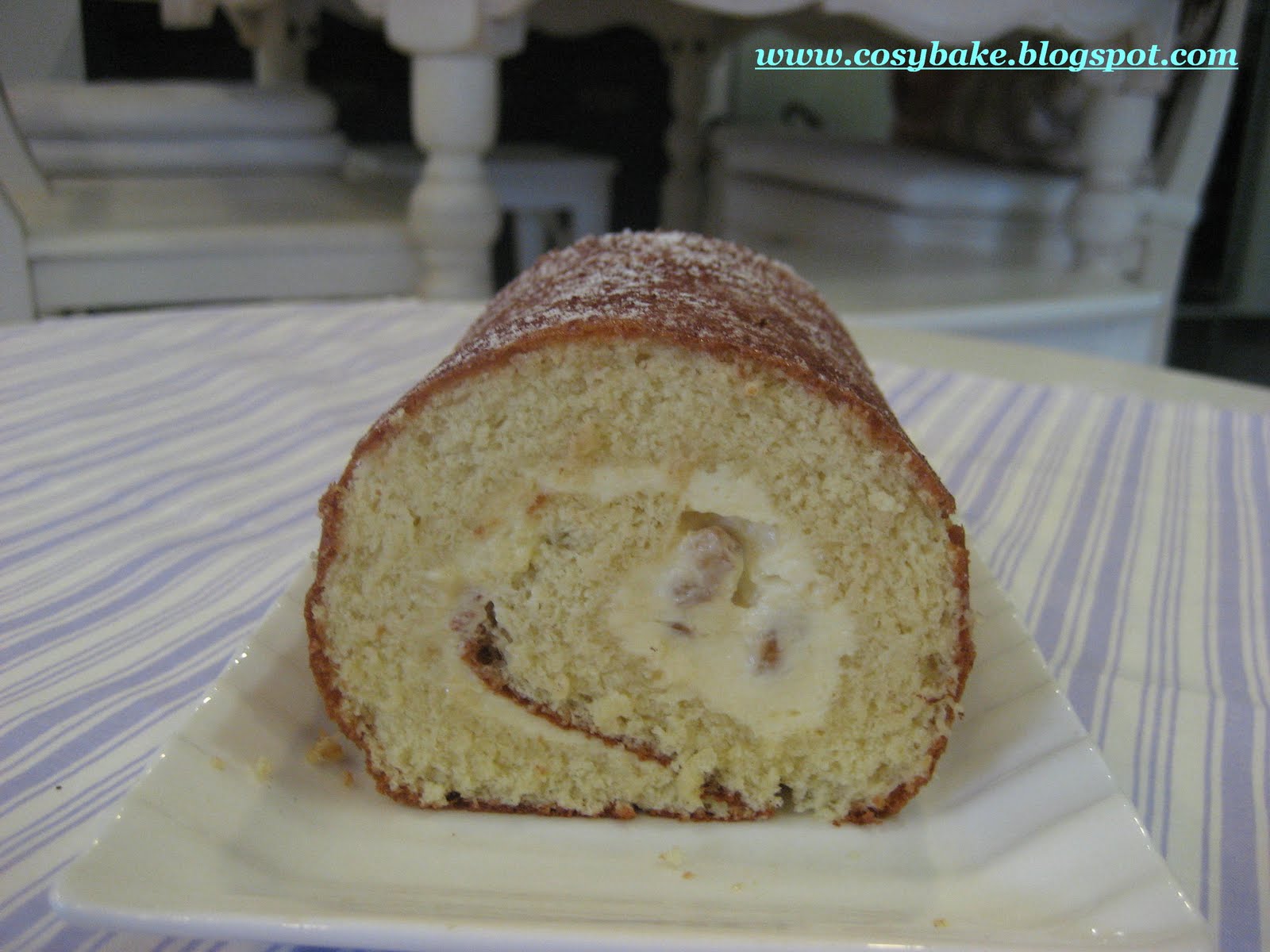 Maple Sugar Roll Cake
