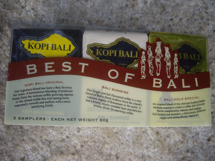 Best of Bali Three-Pack.  Three Samplers.  80 grams each