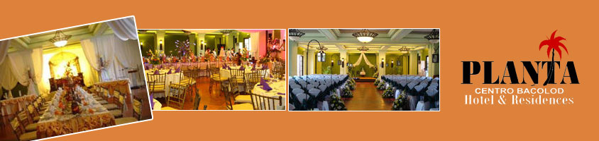 Planta Centro Bacolod Hotel and Residences - Hotel Weddings in Bacolod City