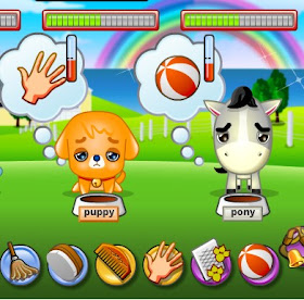 juegos de cuidar bebes y mascotas