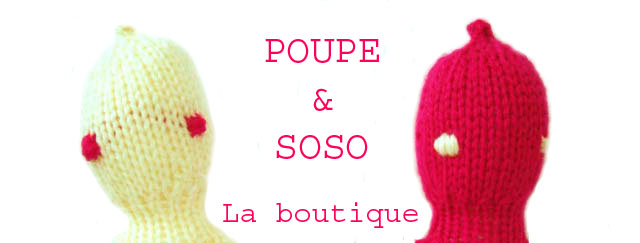 Poupe & Soso, la boutique